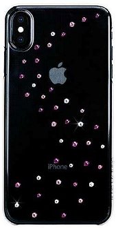 Swarovski kryt Milky Way pre iPhone XS Max - Rose Sparkles
