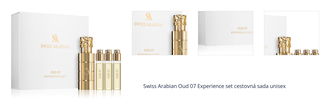 Swiss Arabian Oud 07 Experience set cestovná sada unisex 1