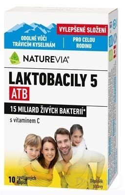 SWISS NATUREVIA LAKTOBACILY "5" ATB/Imunita 2