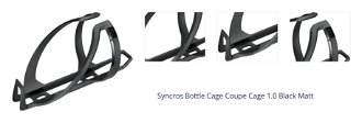 Syncros Coupe Cage 1.0 Black Matt Cyklistický držiak na fľašu 1