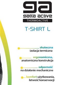 T-shirt Gatta 43014 Mount Basic Thermoactive L-3XL black-grey 959 7