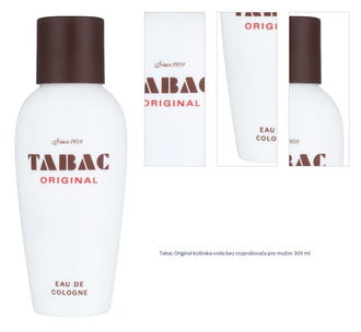 Tabac Original kolínska voda bez rozprašovača pre mužov 300 ml 1