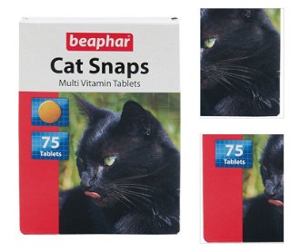 Tablety multivitamínové Beaphar Cat Snaps 3