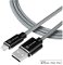 Tactical kevlarový USB-A/Lightning MFI kábel, 0.3m