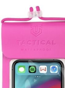 Tactical univerzálne vodeodolné puzdro pre smartfóny S/M, pink (IPX8) 6