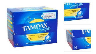 TAMPAX Compak Tampóny s aplikátorom Regular 16 ks 3