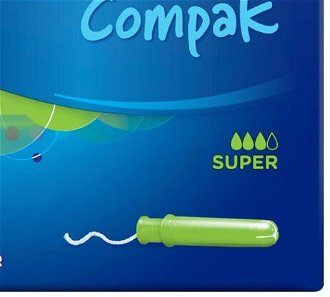 TAMPAX  Tampony Compak Economy Super 16 kusov 9