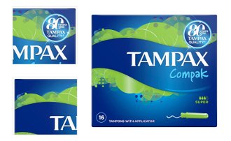 TAMPAX  Tampony Compak Economy Super 16 kusov 4