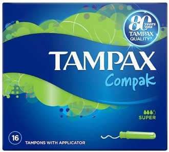 TAMPAX  Tampony Compak Economy Super 16 kusov 2