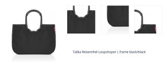 Taška Reisenthel Loopshoper L frame black/black 1