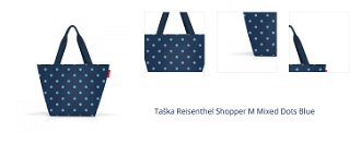 Taška Reisenthel Shopper M Mixed Dots Blue 1