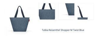 Taška Reisenthel Shopper M Twist Blue 1