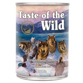 Taste of the Wild Dog konzerva Wetlands 390 g