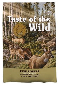 Taste of the Wild Dog Pine Forest jeleň 12,2 kg
