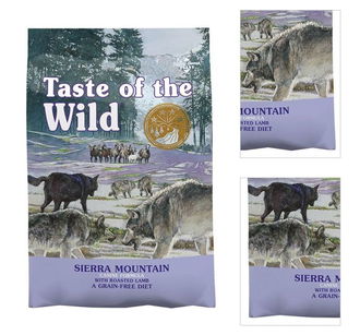 Taste of the Wild Dog Sierra Mountain jahňa 2 kg 3