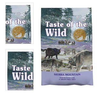 Taste of the Wild Dog Sierra Mountain jahňa 2 kg 4