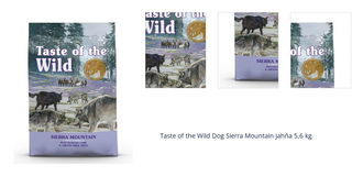 Taste of the Wild Dog Sierra Mountain jahňa 5,6 kg 1