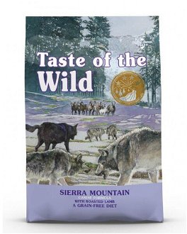 Taste of the Wild Dog Sierra Mountain jahňa 5,6 kg