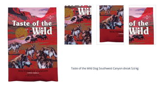 Taste of the Wild Dog Southwest Canyon diviak 5,6 kg 1