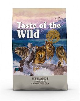 Taste of the Wild Dog Wetlands divá hydina 2 kg