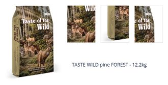 TASTE WILD pine FOREST - 12,2kg 1