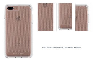 Tech21 kryt Evo Check pre iPhone 7 Plus/8 Plus - Clear/White 1