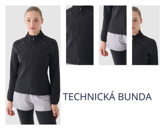 Dámska bežecká bunda Ultralight - čierna 1