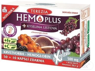 Terezia Hemoplus + Kyselina Listová