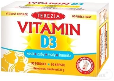 Terezia Vitamín D3 1000 Iu