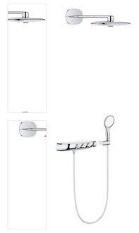 Termostat Grohe Smart Control bez podomietkového telesa chróm G26443000 4