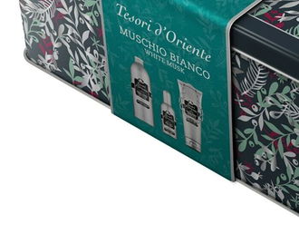 Tesori d´Oriente White Musk - EDP 100 ml + sprchový gél 250 ml + kúpeľový krém 500 ml 8