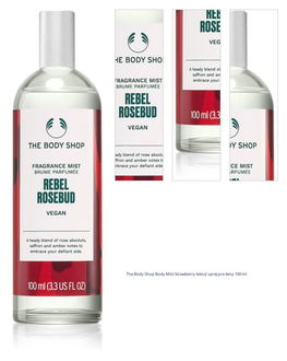 The Body Shop Rebel Rosebud telový sprej pre ženy 100 ml 1