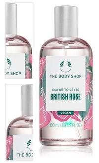 The Body Shop British Rose EDT toaletná voda s vôňou kvetín pre ženy 100 ml 4