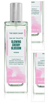 The Body Shop Glowing Cherry Blossom toaletná voda s vôňou kvetín pre ženy 50 ml 3