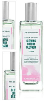 The Body Shop Glowing Cherry Blossom toaletná voda s vôňou kvetín pre ženy 50 ml 4