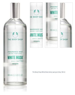 The Body Shop White Musk Body Mist telový sprej pre ženy 100 ml 1