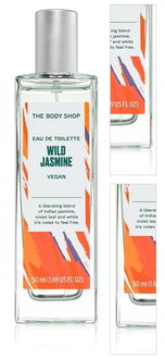 The Body Shop Wild Jasmine toaletná voda s vôňou jazmínu pre ženy 50 ml 3