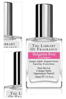 The Library of Fragrance Bulgarian Rose kolínska voda pre ženy 30 ml 4