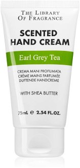 The Library of Fragrance Earl Grey Tea krém na ruky unisex 75 ml