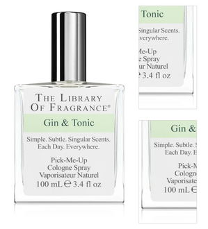 The Library of Fragrance Gin & Tonic kolínska voda pre ženy 100 ml 3