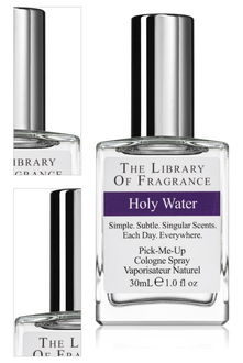 The Library of Fragrance Holy Water kolínska voda unisex 30 ml 4