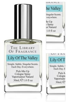 The Library of Fragrance Lily of The Valley kolínska voda pre ženy 30 ml 3