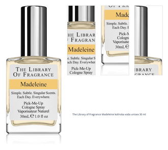 The Library of Fragrance Madeleine kolínska voda unisex 30 ml 1