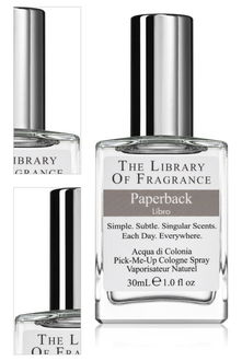 The Library of Fragrance Paperback kolínska voda unisex 30 ml 4