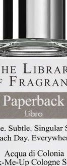 The Library of Fragrance Paperback kolínska voda unisex 30 ml 5