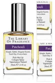 The Library of Fragrance Patchouli kolínska voda unisex 30 ml 3