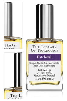 The Library of Fragrance Patchouli kolínska voda unisex 30 ml 4