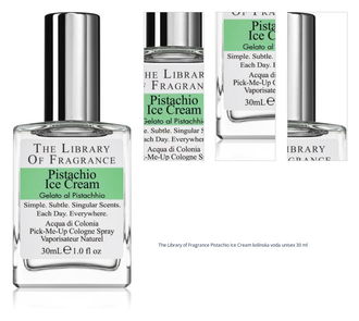 The Library of Fragrance Pistachio Ice Cream kolínska voda unisex 30 ml 1