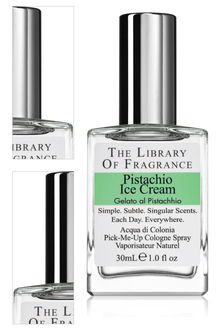 The Library of Fragrance Pistachio Ice Cream kolínska voda unisex 30 ml 4