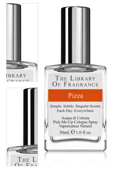 The Library of Fragrance Pizza kolínska voda unisex 30 ml 4